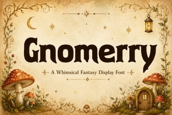 Gnomerry Font for Creative Web Projects