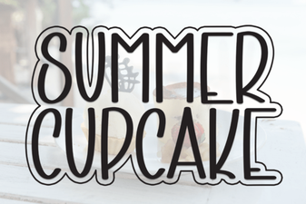 Sweet Summer Cupcake Font Designs & Projects