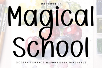 Magical School Font Design Ideas for Creators