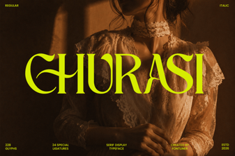 Churasi Font for Creative Typography Projects