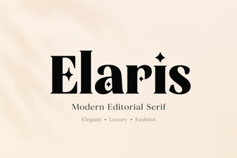The Elaris Font: a Creative Web Design Resource